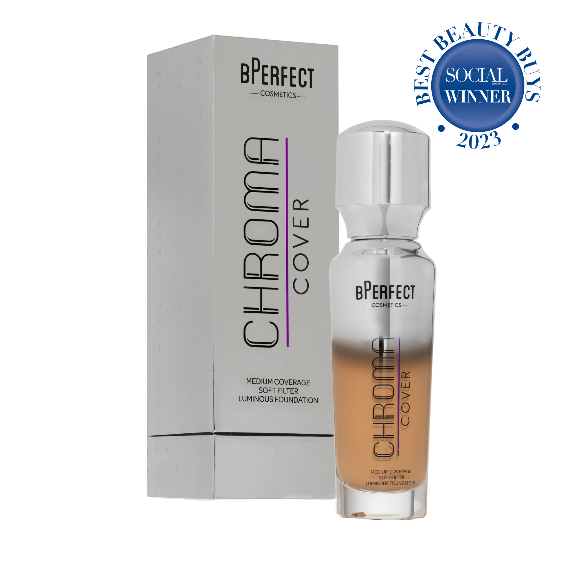 Chroma Cover Luminous Foundation - BPerfect Cosmetics US product image