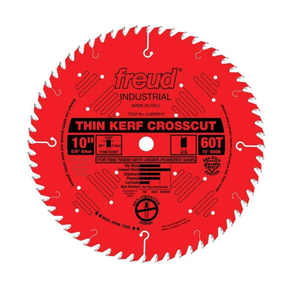 10 Thin Kerf Fine Finish Crosscut Saw Blade
