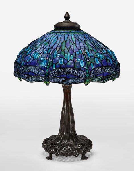 Antique Dragonfly tiffany lamp