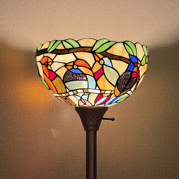 Tiffany Torchiere Floor Lamp