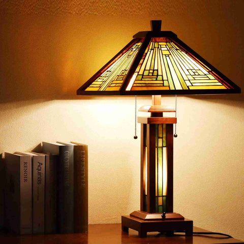 Capulina Tiffany Style Table Lamp