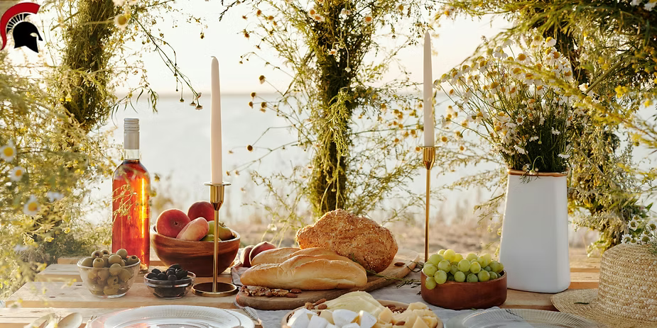 Afternoon Relaxation with Curtis Special Red and white Wine