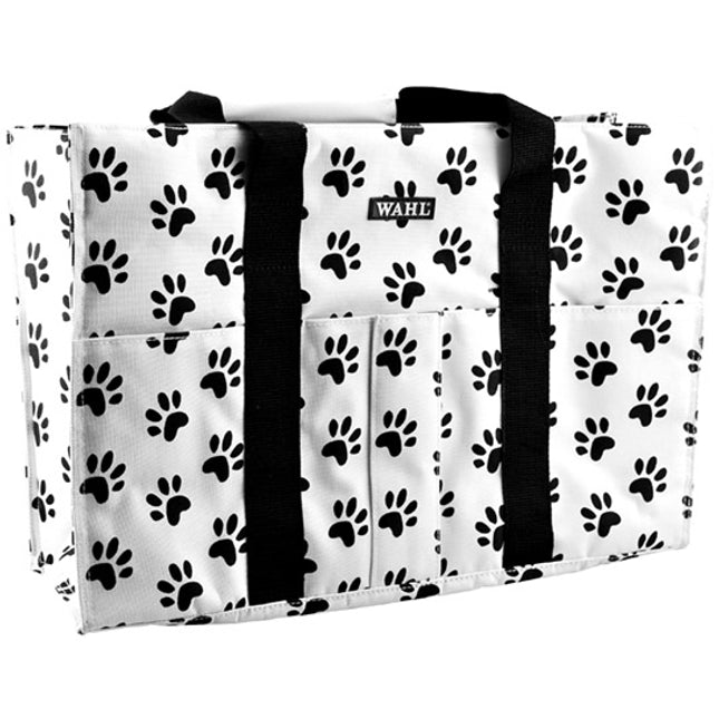 Puppy Paw Print Travel Duffle Bag for Men Women Dog