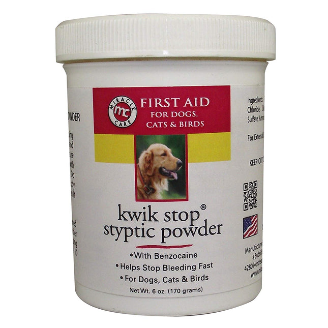 Kwik Stop Styptic Powder 1.5 oz. – Benson's Pet Center