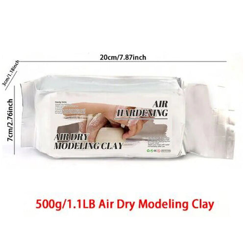 500g Professional Soft Clay High Quality Oven Bake Polymer Clay DIY Handmade Prototype Material Sculpture Soil Ceramic Doll Clay