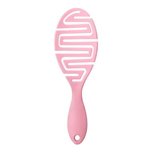 2024 New Solid Color Scalp Massage Curly Hair Brushes Comb Bath Untangling Hollow Hairbrush Health Care Tools for Women Baby
