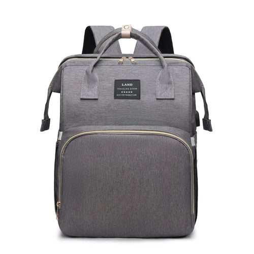 Mommy Bag Mosquito-Proof Multi-Functional Folding Crib Bottle Bag Travel Large-Capacity Dry And Wet Separation Mother Baby Bag