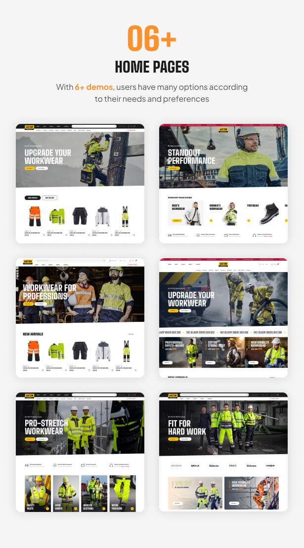 Axetor - Workwear & Safety Shopify Theme