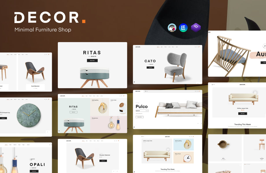 Decor Elementor -  Furniture & Home Prestashop Theme