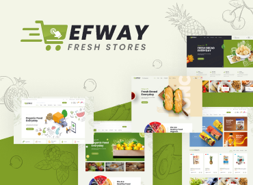 Organic Elementor - Fresh Food Mart Prestashop Theme