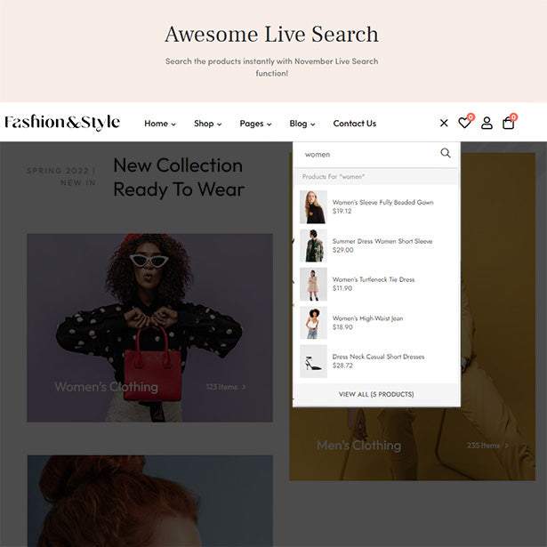 Fashion Prestashop Theme