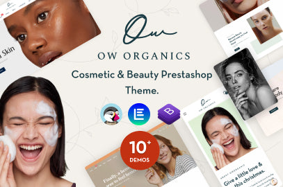 Oworganic Elementor - Cosmetics, Spa & Beauty Care Prestashop Theme