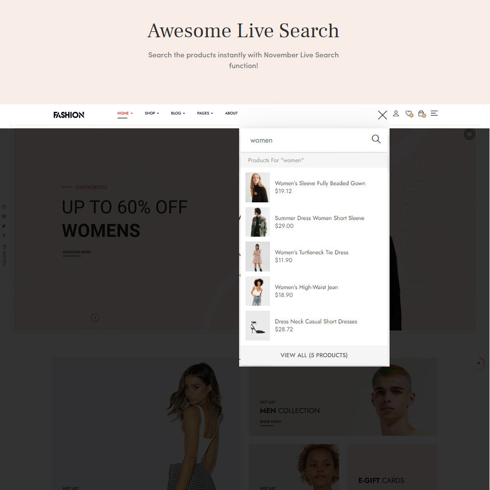 Fashion Prestashop Theme