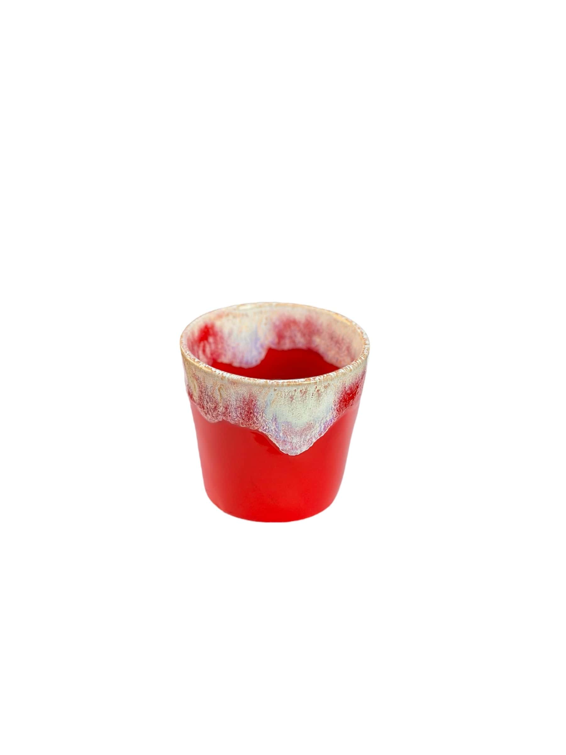 Se Costa Nova Grespresso Rødt Keramikkrus - Red hos KASAMI