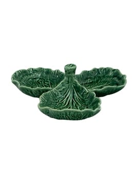 Billede af Bordallo Pinheiro Cabbage Grønt Snackfad 22 cm - Green