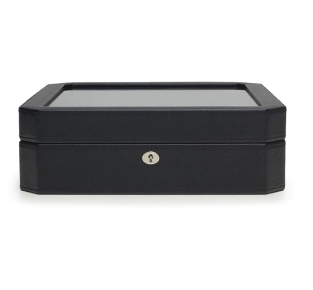 Black Painting Wooden Boxes For Men And CEO / Louis Vuitton Watch Case