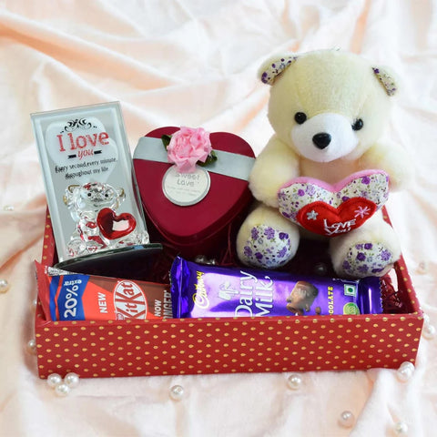 Love Teddy in a Tin Box