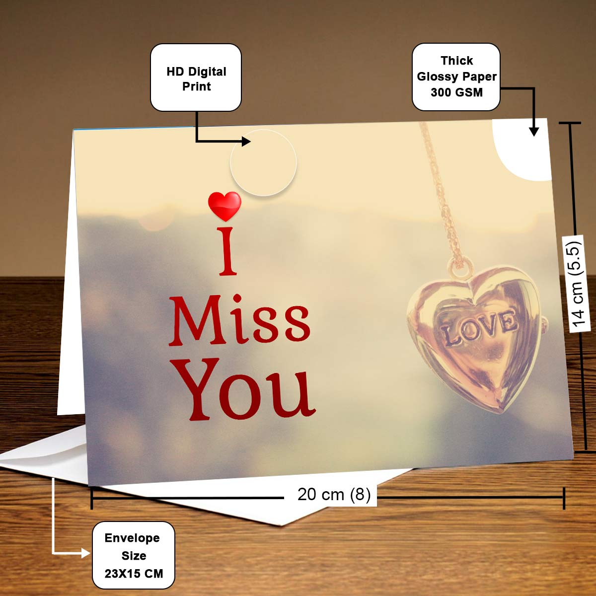 Buy Simply Because - I Miss You Card Online at Best Prices ...