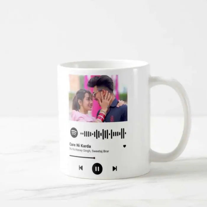Order Personalised Spotify Coffee Mug for your loved ones and surprise them  with your gift