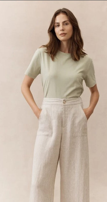 Linen Pants - Candy Pink