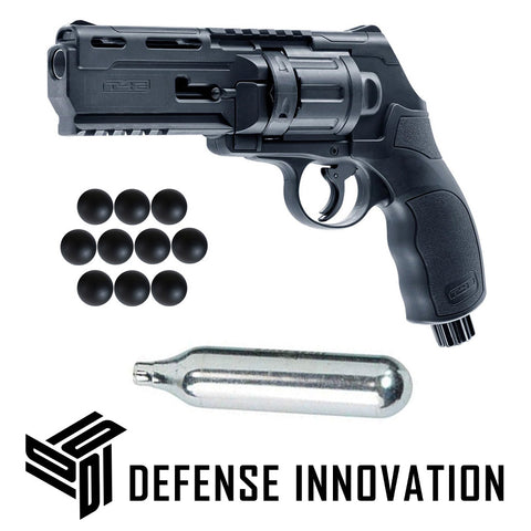  Defense Innovation Umarex T4E TR50 .50 Caliber Home Defense  Revolver HDR 11 Joules Power Factory Production Version : Sports & Outdoors