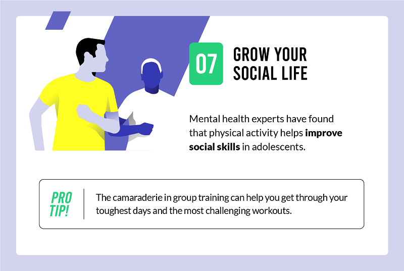 exercise can help grow your social life