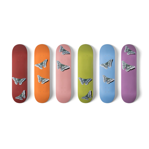 Moneyfly Skate Deck - Full Set – SUE TSAI