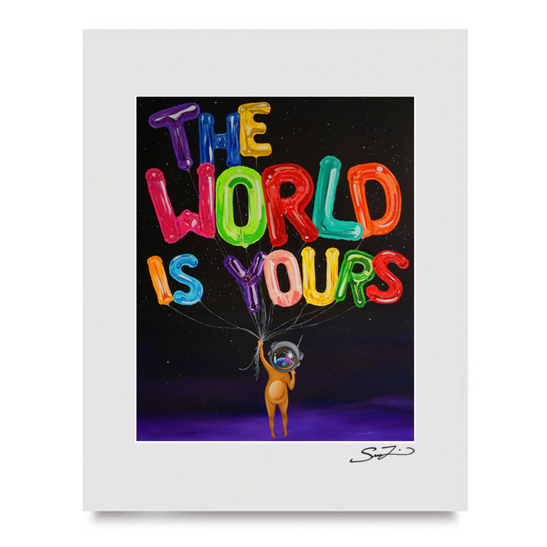 The World is Yours - Mini Print – SUE TSAI STUDIOS