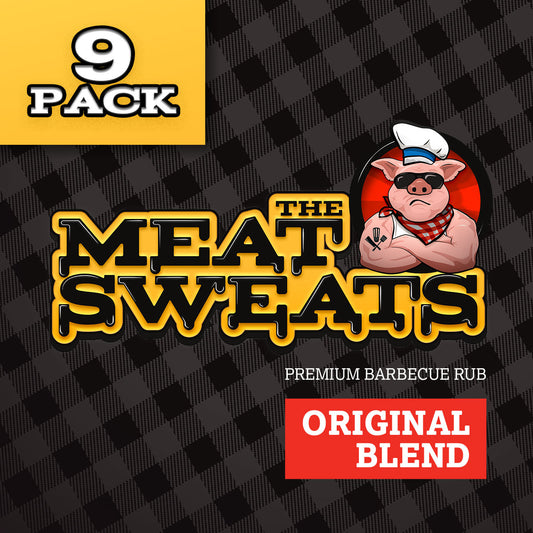 Meat Sweats BBQ Spritz Summer Logo Short Sleeve Comfort Colors Pocket  T-Shirt- Butter