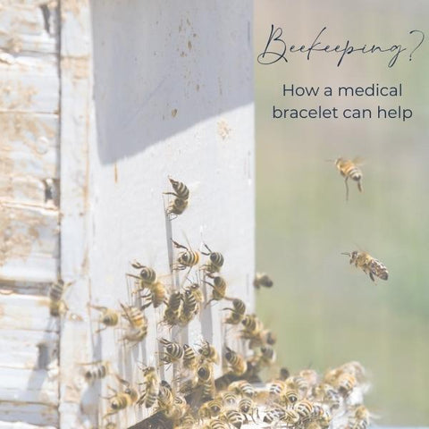 How medical bracelet can help with beekeeping