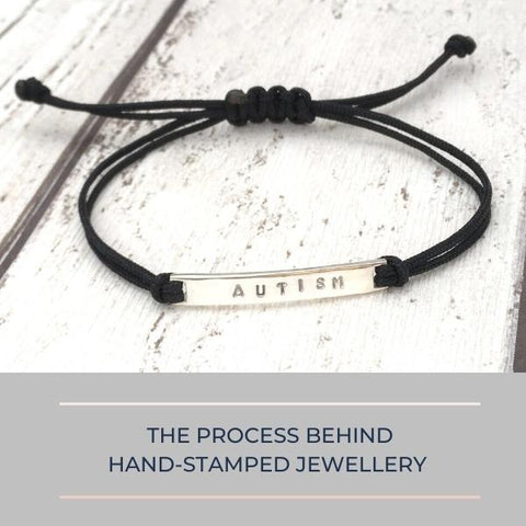 Process behind hand-stamped jewellery