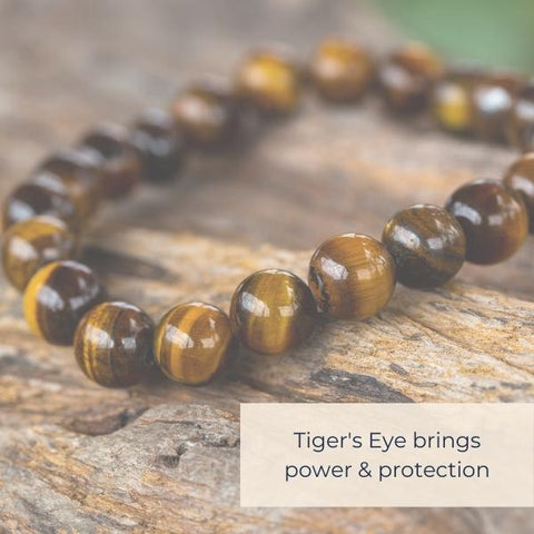 Tiger's Eye for protection in jewellery