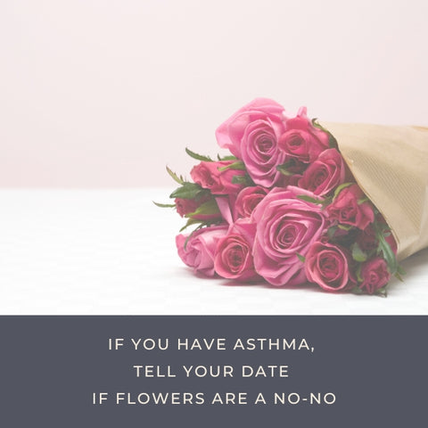 avoid flowers with asthma medical condition