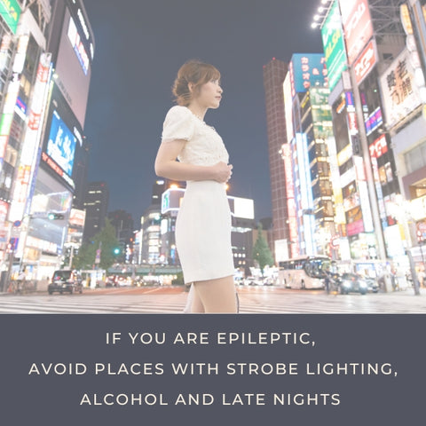 avoid strobe lights with epilepsy medical condition