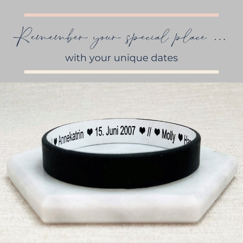 remember your special place with unique dates