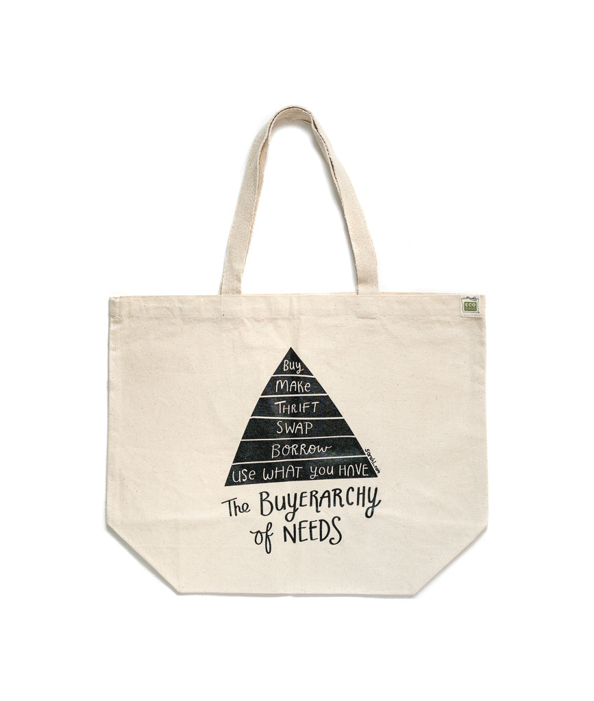 Recycled Canvas Tote - XL Gusset – ECOBAGS