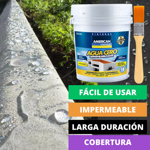 Sellador impermeable a prueba de fugas de agua para Concreto Fierro y –  GOAT PERU