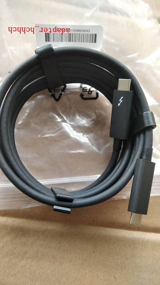 New Original LG EAD63988301 2m 100W Thunderbolt 3 cable for LG 27MD5KA-B Monitor