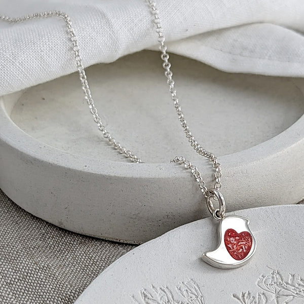 Memorial Robin Charm Necklace