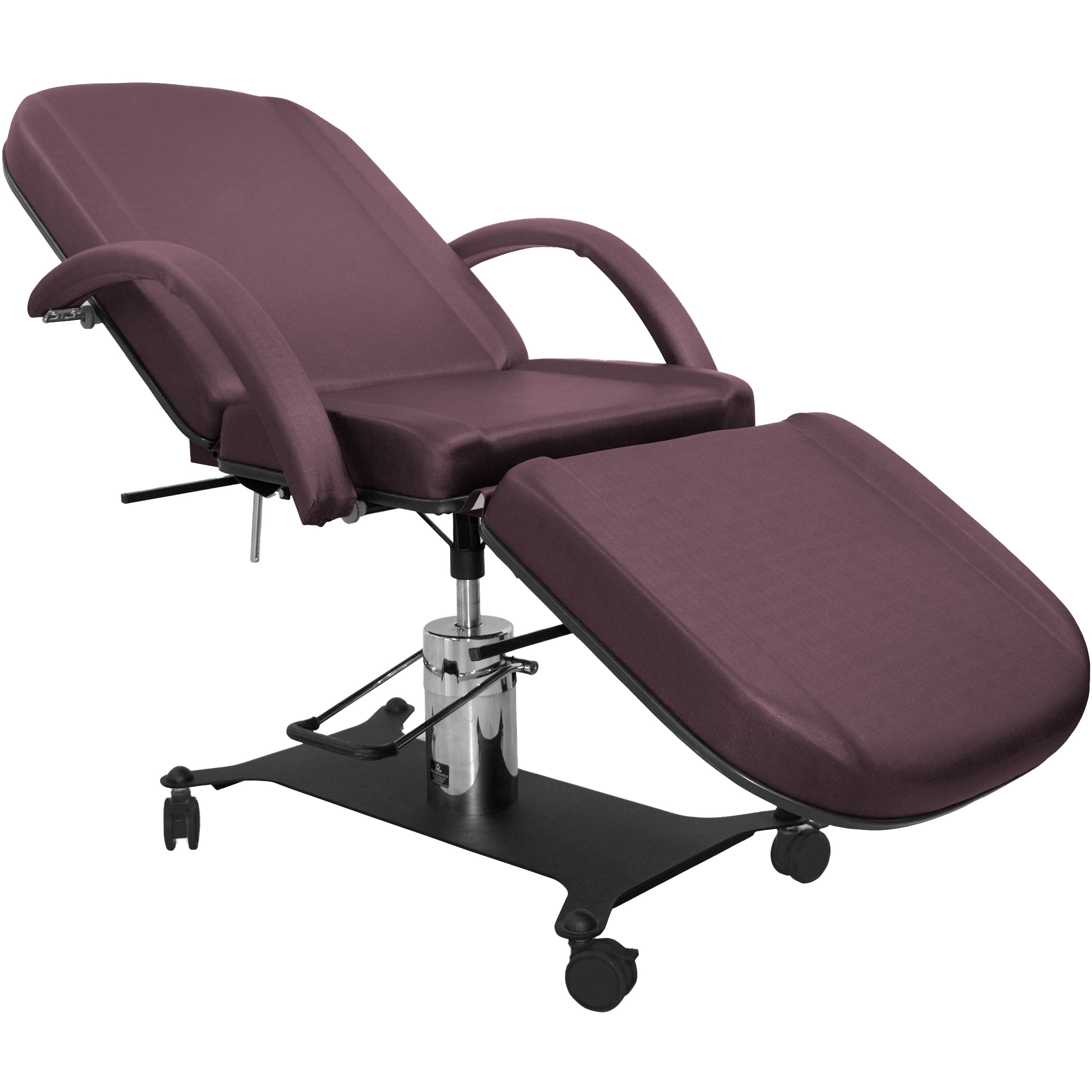 Black Reclining Hydraulic Facial Bed Adjustable Tattoo Chair Salon Massage  Table  eBay