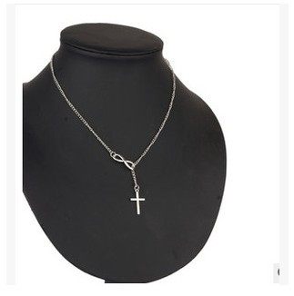 Cross short necklace - i wanna shopping