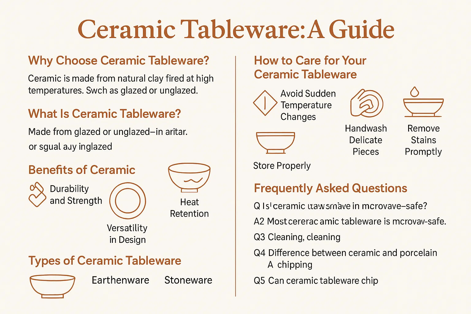 Ceramic Tableware image