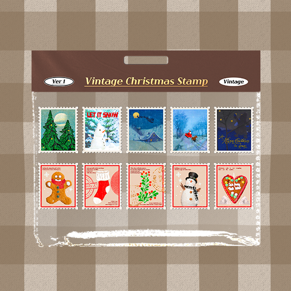 Vintage Christmas Notion Icons & Covers (Bouns Animation Cover)