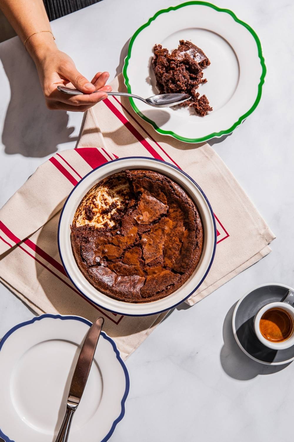 Dessert: Chocolate – Manjari mousse cake, blood orange, crème fraîche,  sablé | My Annoying Opinions
