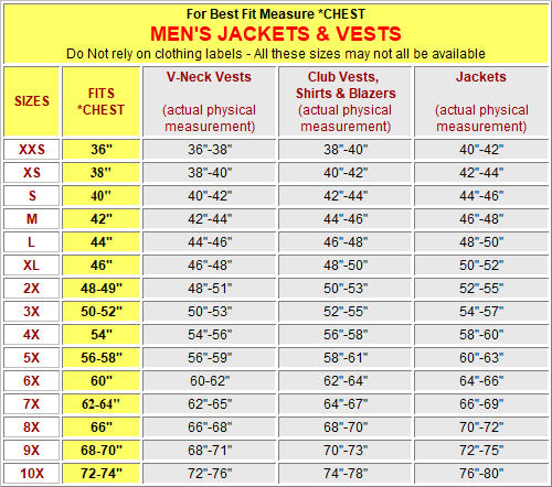 Men's Jackets and Vests