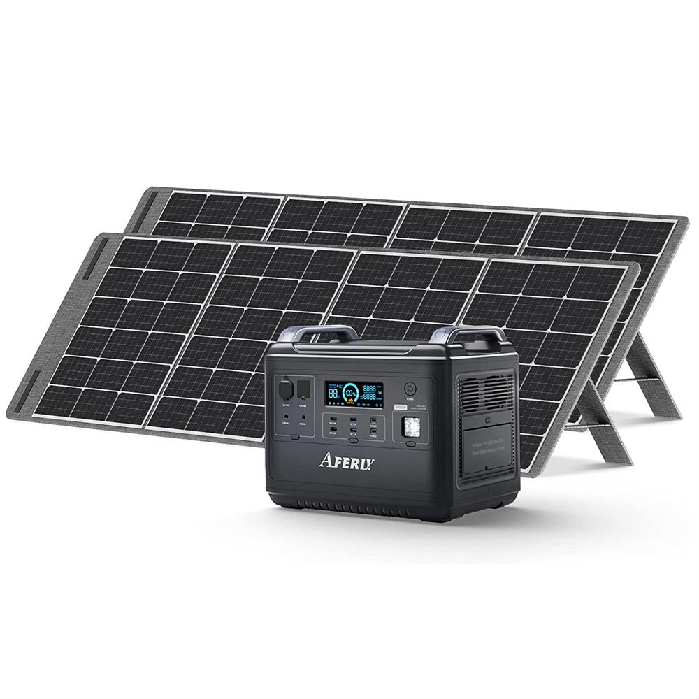 AFERIY Solar Generator 2001Aポータブル電源 AF-S200 ソーラーパネル