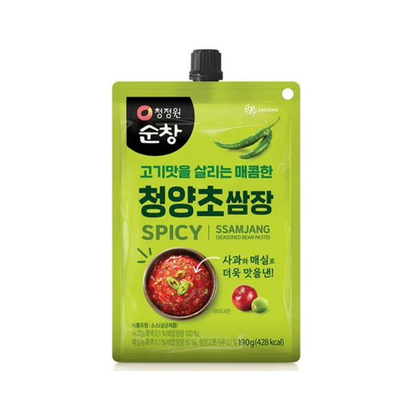 [청정원] 순창 청양초 쌈장 190g (파우치)