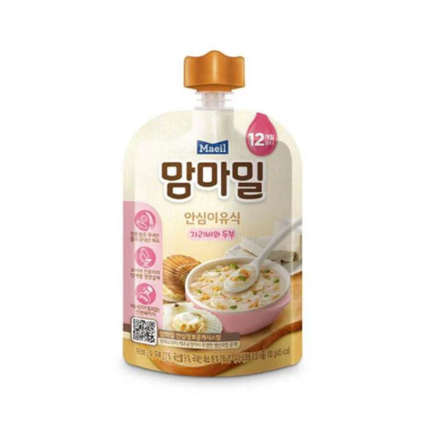 Mamma Meal Safe Baby Food (12 Months) – Scallop & Tofu 100g