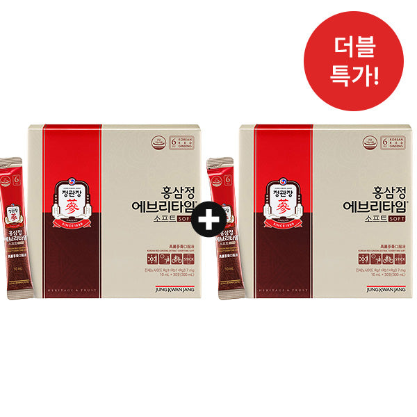 [더블특가][정관장] 홍삼정 에브리타임 소프트 (30일분) 300g
