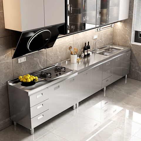 kitchen cabinet with 304 Stainless steel